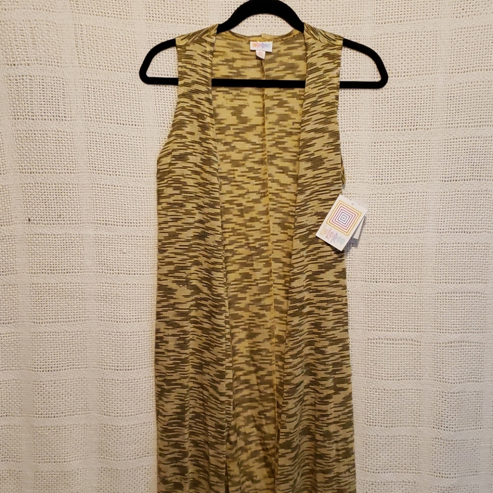 LuLaRoe "Joy" Duster Vest Cardigan